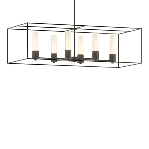 Portico Six Light Pendant Natural Iron