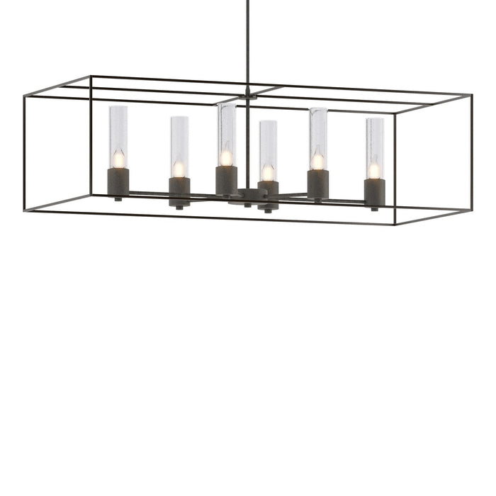 Hubbardton Forge - 138940-SKT-MULT-20-14-II0392 - Six Light Pendant - Portico - Natural Iron