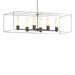 Hubbardton Forge - 138940-SKT-MULT-20-82-GG0392 - Six Light Pendant - Portico - Natural Iron