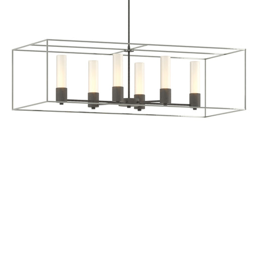 Portico Six Light Pendant Natural Iron