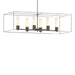 Hubbardton Forge - 138940-SKT-MULT-20-85-GG0392 - Six Light Pendant - Portico - Natural Iron
