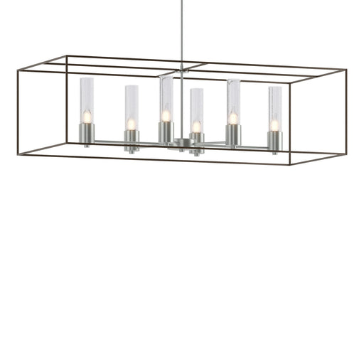 Portico Six Light Pendant Vintage Platinum