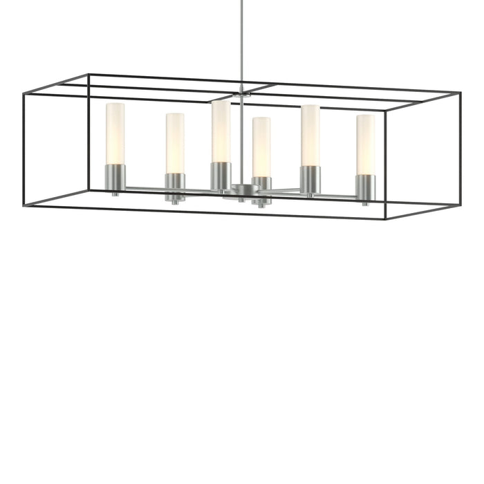 Hubbardton Forge - 138940-SKT-MULT-82-10-GG0392 - Six Light Pendant - Portico - Vintage Platinum