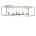 Hubbardton Forge - 138940-SKT-MULT-82-10-GG0392 - Six Light Pendant - Portico - Vintage Platinum