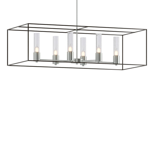 Portico Six Light Pendant Vintage Platinum