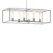 Hubbardton Forge - 138940-SKT-MULT-82-20-GG0392 - Six Light Pendant - Portico - Vintage Platinum