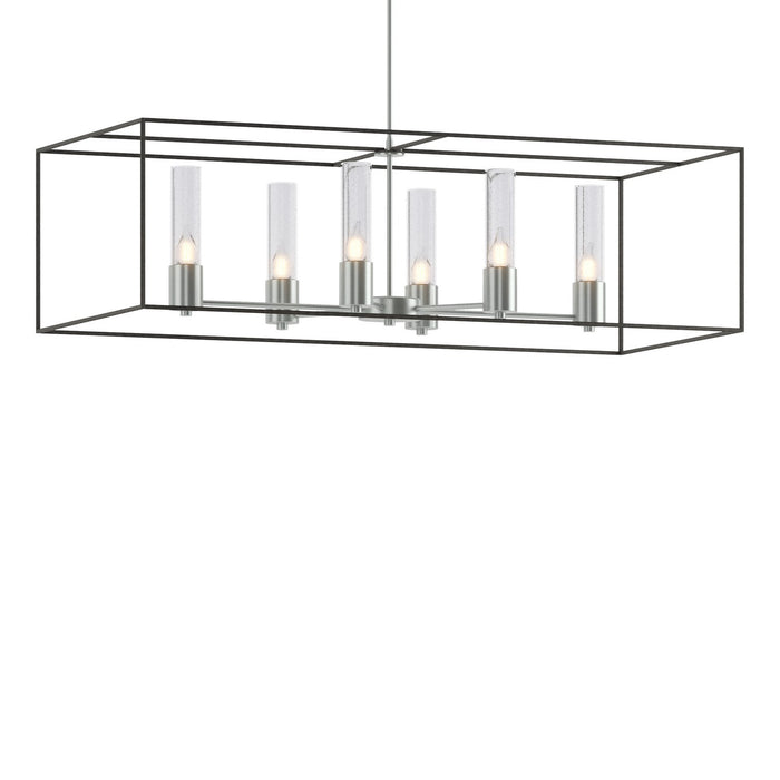 Hubbardton Forge - 138940-SKT-MULT-82-20-II0392 - Six Light Pendant - Portico - Vintage Platinum