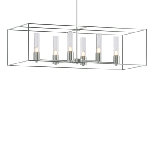 Portico Six Light Pendant Vintage Platinum