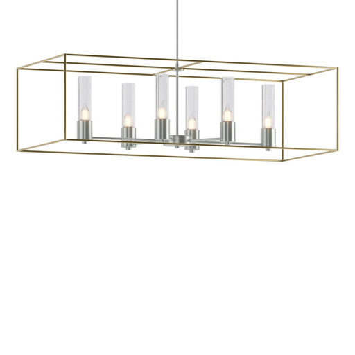 Portico Six Light Pendant Vintage Platinum