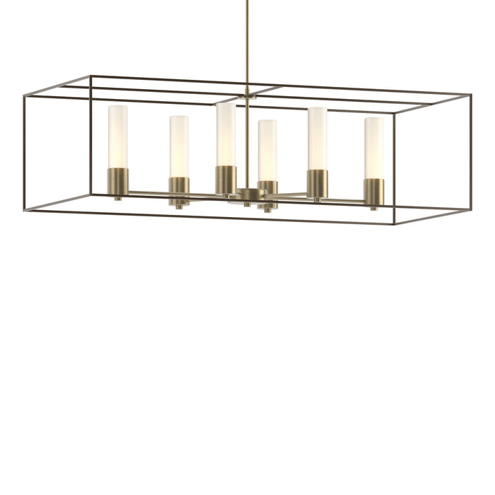 Hubbardton Forge - 138940-SKT-MULT-84-05-GG0392 - Six Light Pendant - Portico - Soft Gold