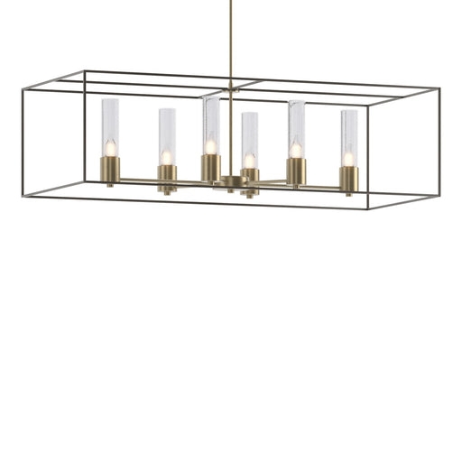 Portico Six Light Pendant Soft Gold