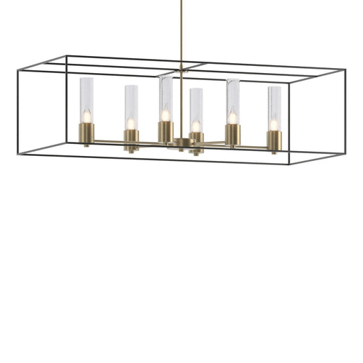 Portico Six Light Pendant Soft Gold