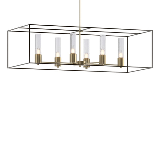 Portico Six Light Pendant Soft Gold