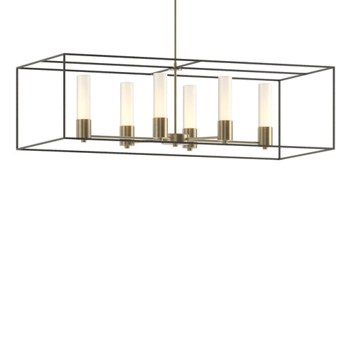 Portico Six Light Pendant Soft Gold