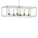 Hubbardton Forge - 138940-SKT-MULT-84-20-II0392 - Six Light Pendant - Portico - Soft Gold