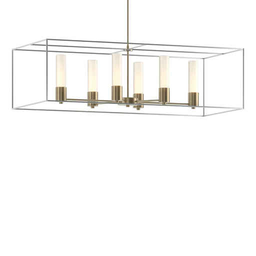 Portico Six Light Pendant Soft Gold