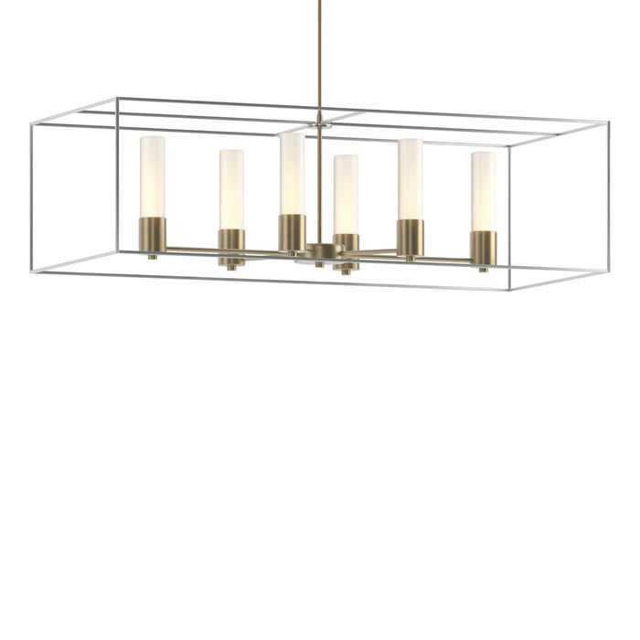 Hubbardton Forge - 138940-SKT-MULT-84-82-GG0392 - Six Light Pendant - Portico - Soft Gold