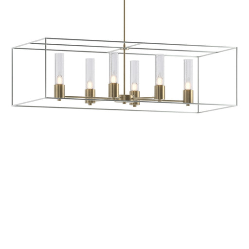 Portico Six Light Pendant Soft Gold
