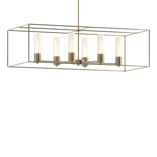 Portico Six Light Pendant Soft Gold