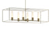 Hubbardton Forge - 138940-SKT-MULT-84-84-GG0392 - Six Light Pendant - Portico - Soft Gold