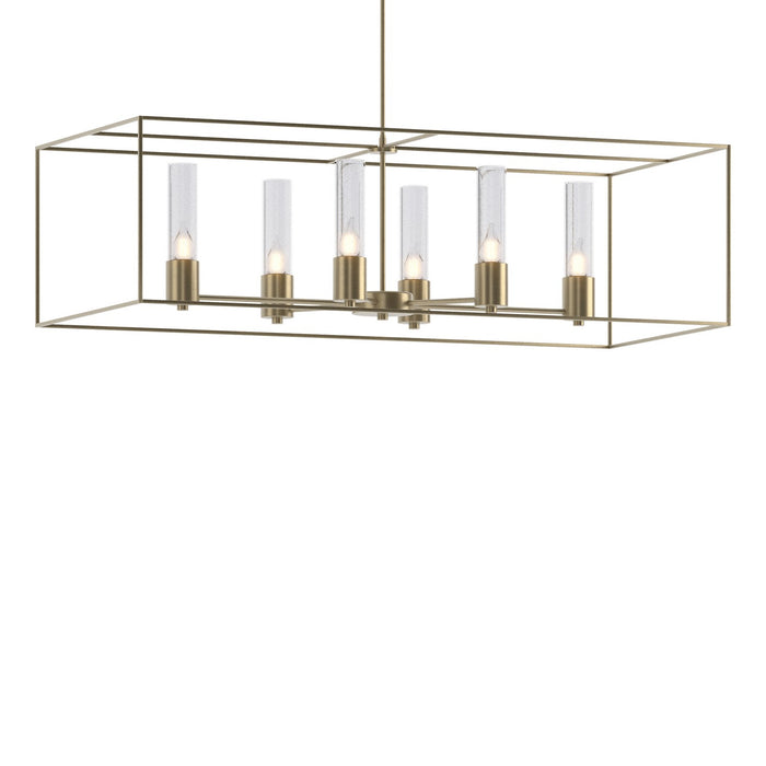 Hubbardton Forge - 138940-SKT-MULT-84-84-II0392 - Six Light Pendant - Portico - Soft Gold