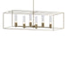 Hubbardton Forge - 138940-SKT-MULT-84-84-II0392 - Six Light Pendant - Portico - Soft Gold