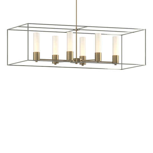 Portico Six Light Pendant Soft Gold