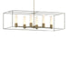 Hubbardton Forge - 138940-SKT-MULT-84-85-GG0392 - Six Light Pendant - Portico - Soft Gold