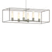 Hubbardton Forge - 138940-SKT-MULT-85-05-GG0392 - Six Light Pendant - Portico - Sterling