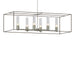 Hubbardton Forge - 138940-SKT-MULT-85-05-II0392 - Six Light Pendant - Portico - Sterling