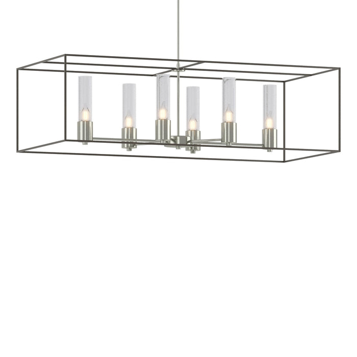 Hubbardton Forge - 138940-SKT-MULT-85-07-II0392 - Six Light Pendant - Portico - Sterling
