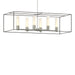 Hubbardton Forge - 138940-SKT-MULT-85-14-GG0392 - Six Light Pendant - Portico - Sterling