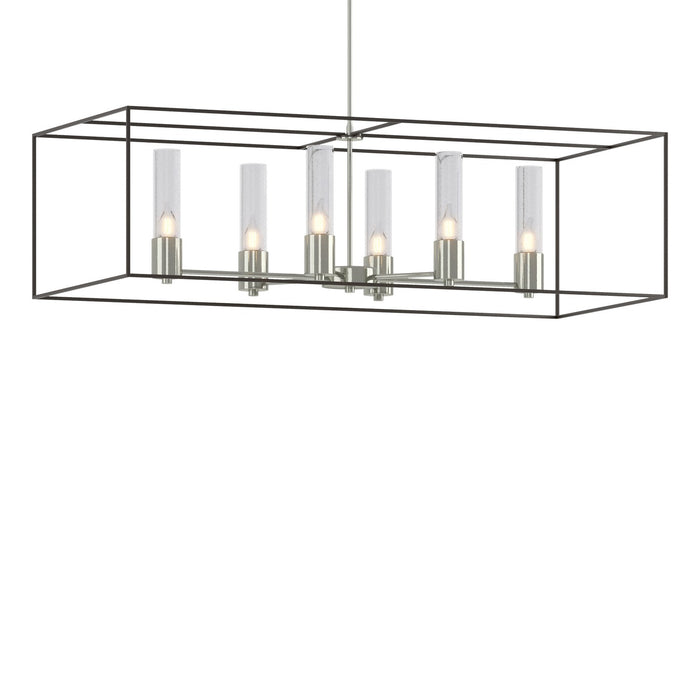 Hubbardton Forge - 138940-SKT-MULT-85-14-II0392 - Six Light Pendant - Portico - Sterling