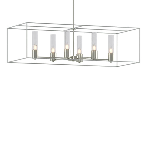 Portico Six Light Pendant Sterling