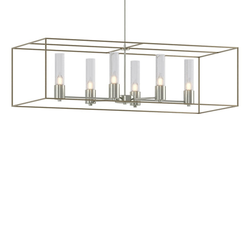 Portico Six Light Pendant Sterling