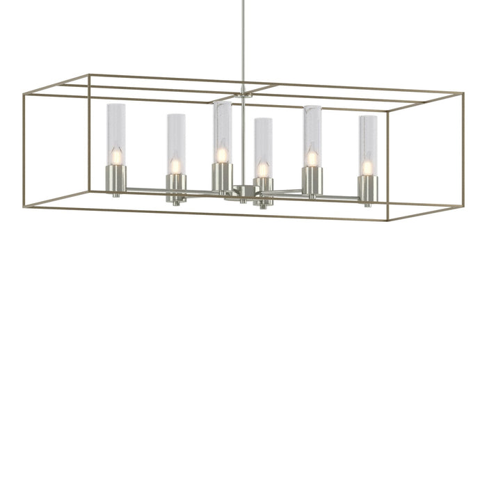 Hubbardton Forge - 138940-SKT-MULT-85-84-II0392 - Six Light Pendant - Portico - Sterling