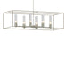 Hubbardton Forge - 138940-SKT-MULT-85-84-II0392 - Six Light Pendant - Portico - Sterling