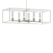Hubbardton Forge - 138940-SKT-MULT-85-85-II0392 - Six Light Pendant - Portico - Sterling