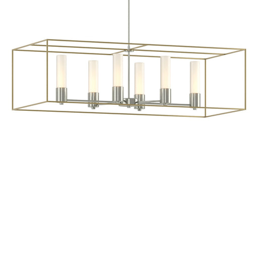 Portico Six Light Pendant Sterling
