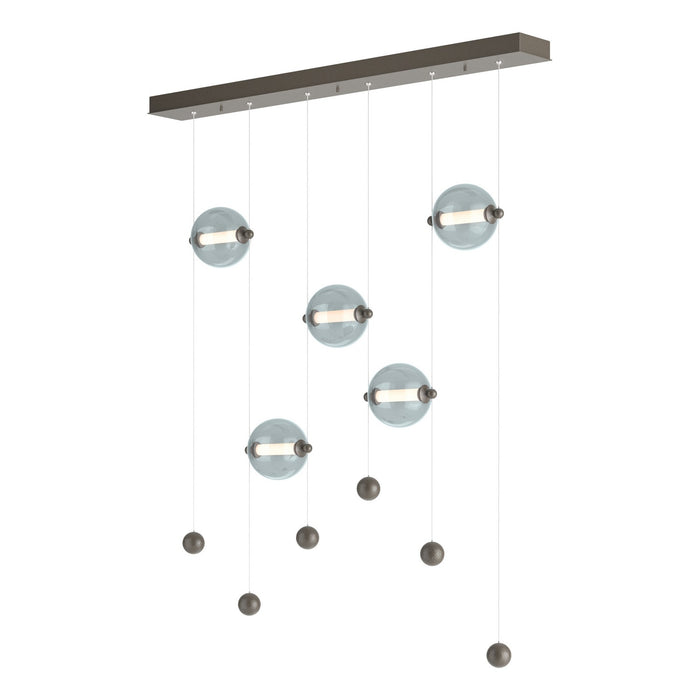 Hubbardton Forge - 139050-LED-STND-07-YL0668 - LED Pendant - Abacus - Dark Smoke