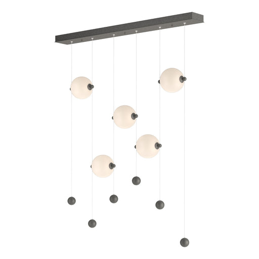 Abacus LED Pendant Natural Iron