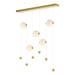 Hubbardton Forge - 139050-LED-STND-86-GG0668 - LED Pendant - Abacus - Modern Brass