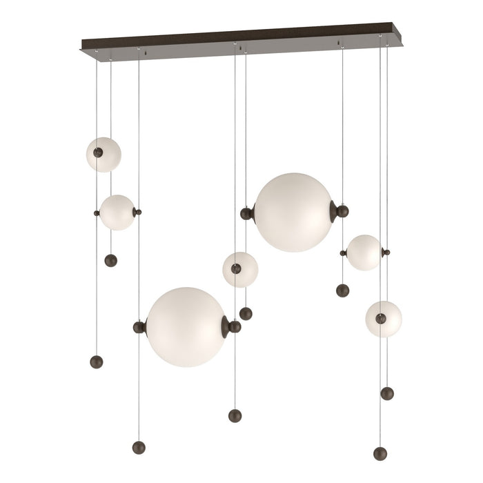 Hubbardton Forge - 139054-LED-STND-05-GG0694 - LED Pendant - Abacus - Bronze