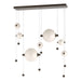 Hubbardton Forge - 139054-LED-STND-05-GG0694 - LED Pendant - Abacus - Bronze
