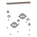 Hubbardton Forge - 139054-LED-STND-05-YL0694 - LED Pendant - Abacus - Bronze