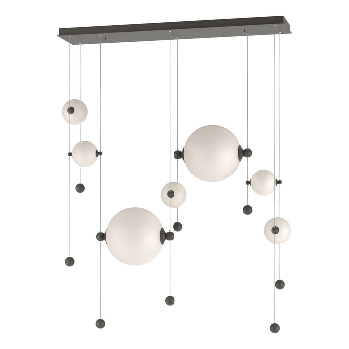 Hubbardton Forge - 139054-LED-STND-07-GG0694 - LED Pendant - Abacus - Dark Smoke