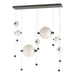 Hubbardton Forge - 139054-LED-STND-07-GG0694 - LED Pendant - Abacus - Dark Smoke