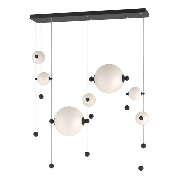 Hubbardton Forge - 139054-LED-STND-10-GG0694 - LED Pendant - Abacus - Black