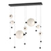 Hubbardton Forge - 139054-LED-STND-10-GG0694 - LED Pendant - Abacus - Black