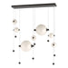 Hubbardton Forge - 139054-LED-STND-14-GG0694 - LED Pendant - Abacus - Oil Rubbed Bronze
